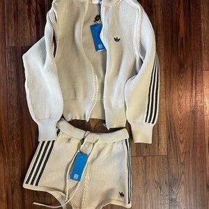 Adidas crochet set NWT Asian XL fit